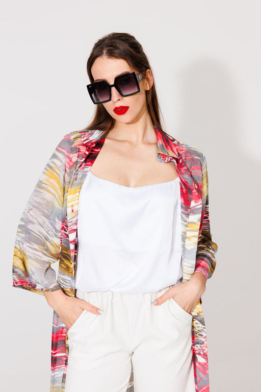 Шорты NIKVA н538-1 молоко фото 6