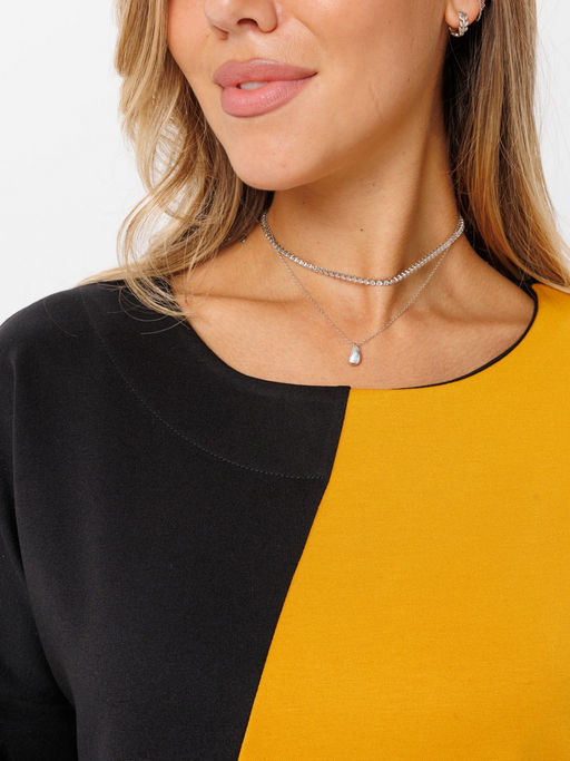 Туника женская Т-143 (нейлон г/к) Индиго - Elenatex фото 23