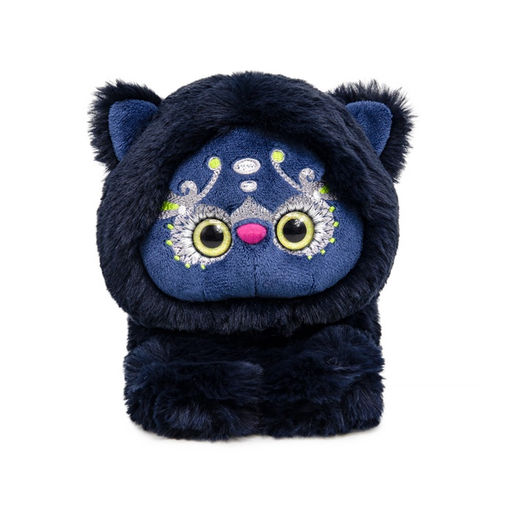 Мягкая игрушка "Нео на 2 браслетах", черный, 25 см LRta-061