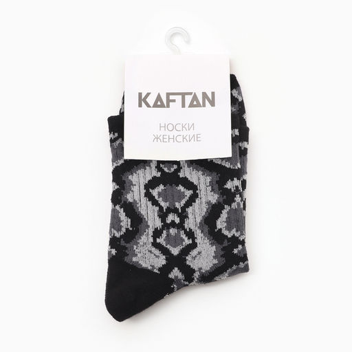 Носки женские новогодние KAFTAN "Змея" размер 36-39 (23-25 см), цвет черный