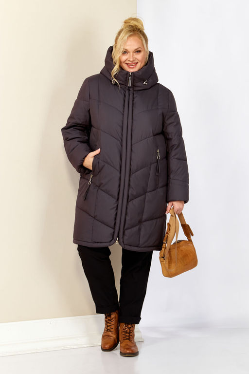 Куртка SHETTI 2204 баклажан