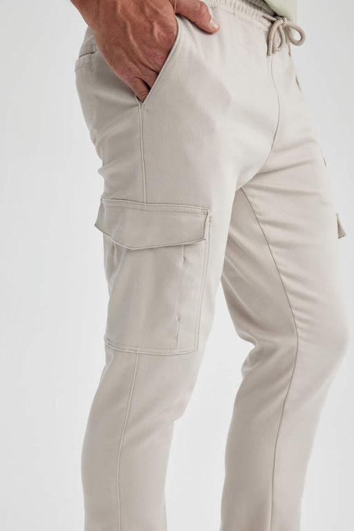 Узкие брюки-карго с карманами и нормальной талией Jogger - Defacto фото 5