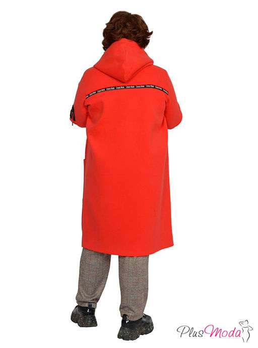 Пальто-куртка Модель №763 размеры 44-84 - Plusmoda фото 5