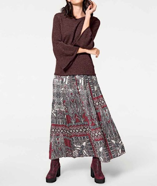 Пуловер, малиновый - Heine фото 3