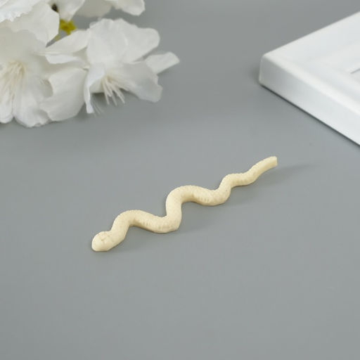 Силиконовый молд, форма для заливки «Змейка», 0.3×6.5×1.3 см