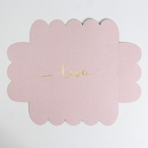 Цена за 5 шт. Коробка для печенья, кондитерская упаковка с пластиковой крышкой, Прекрасные грёзы, 20?30?8 см