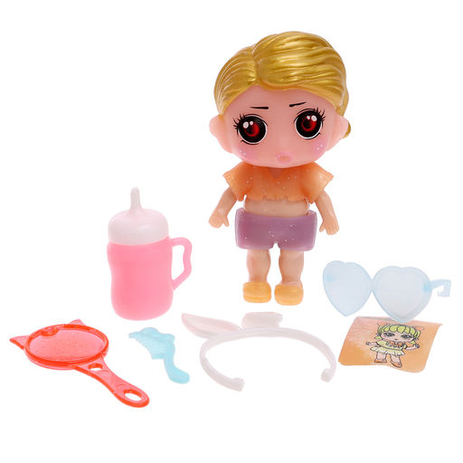 Игрушка-сюрприз «Модная крошка» в шаре, МИКС