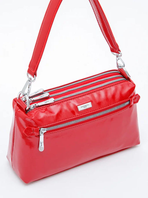 Сумка 58319-1 red Velina Fabbiana-Safenta