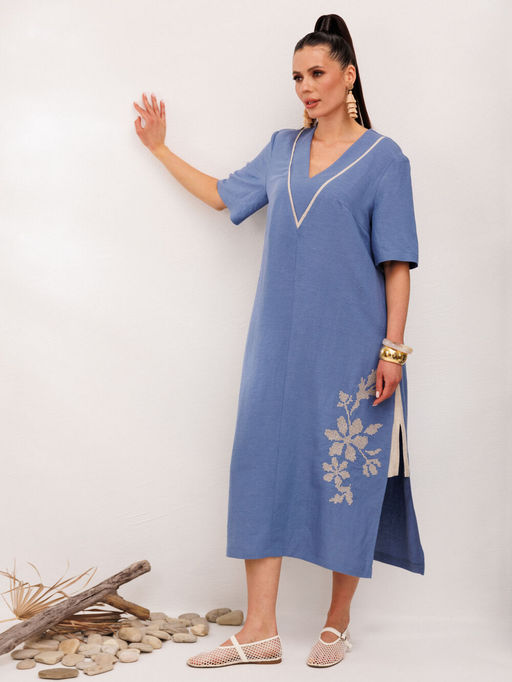 Платье Galean Style 1006 синий