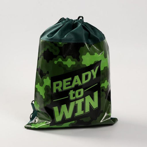 Мешок для обуви, Ready to win, (нетканый материал) 41×30 см