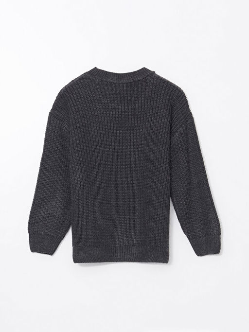 Bisiklet Yaka Triko Erkek ?ocuk Kazak