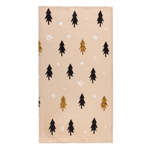 Полотенце Доляна Christmas mood 40х70см, 100%хл, рогожка 164 г/м2 фото 2