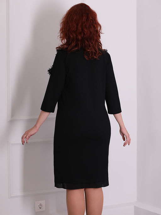 Платье черное праздничное - Almond фото 7