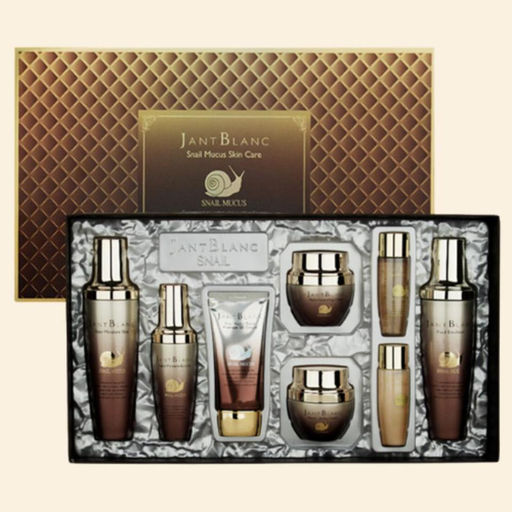 JANT BLANC SNAIL MUCUS SKIN CARE 6 SET - Набор для ухода за кожей лица с улиткой, 6 Set