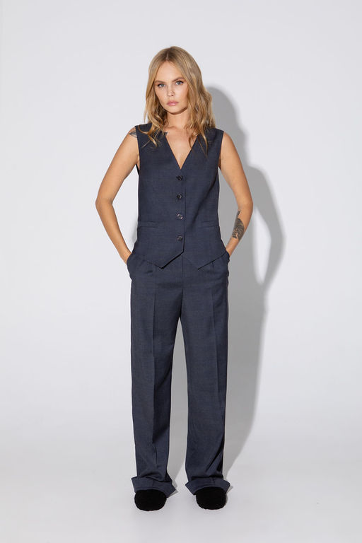 Костюм Pirs 4790 серо-синяя клетка  фото 5