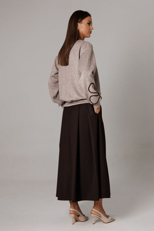 Костюм Lars Style 1172W-Р бежевый, коричневый