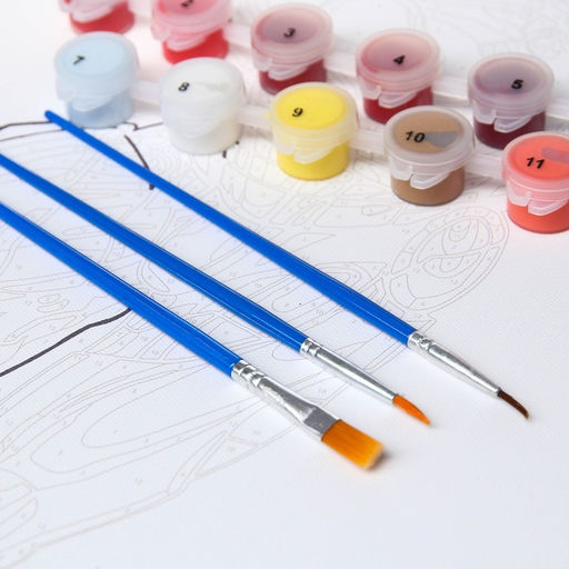 Картина по номерам с подрамником «Железный человек», 30×40 см, Мстители