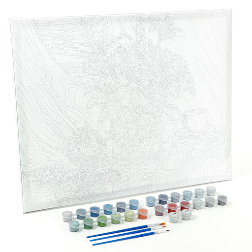 Картина по номерам на холсте с подрамником Лилии 40 50 см - Школа талантов фото 4