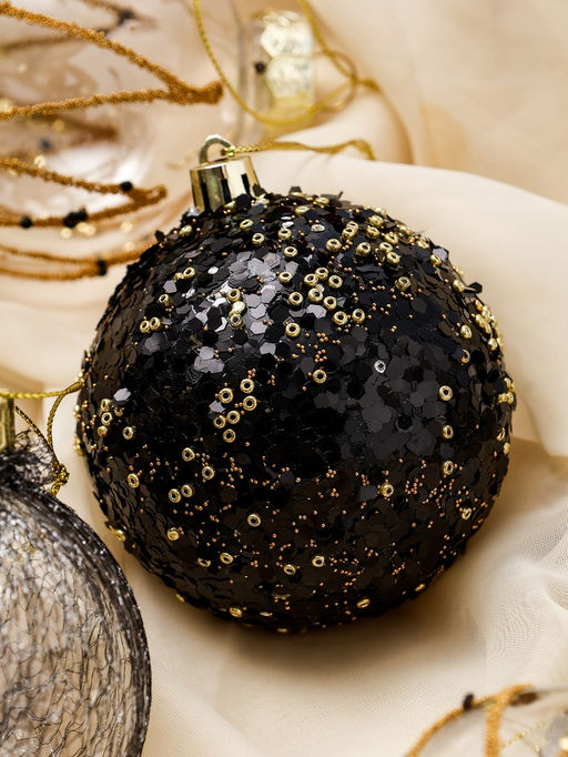 Ёлочные игрушки Шаннен, шары новогодние, d=8 см, 9 шт. созвездие - Зимнее волшебство фото 3