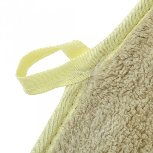 Полотенце из микрофибры "Счастливчик" 70х140см, полиэстер 100%, с вышивкой "Be happy", зеленый (Китай)