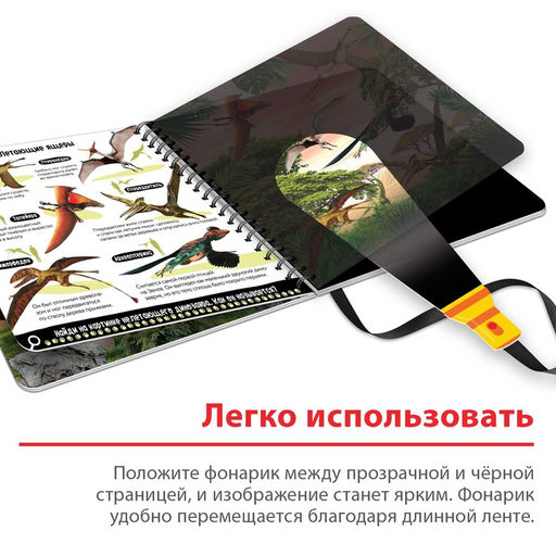 Секретная книга с волшебным фонариком Диноленд, 22 стр. - Буква-ленд фото 4