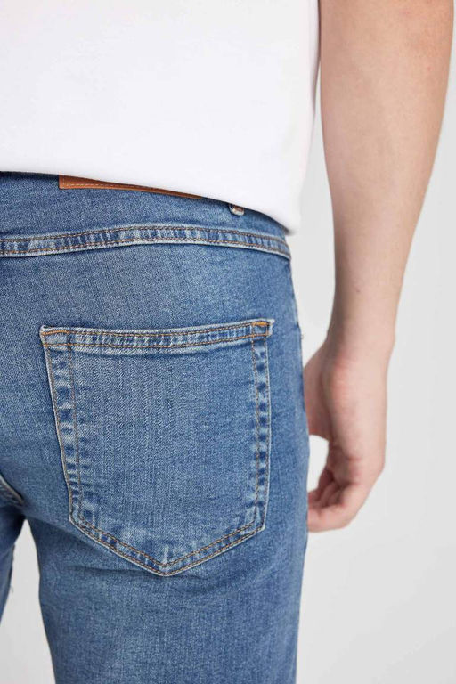 Джинсовые брюки скинни Carlo очень узкого кроя с нормальной талией и очень узкими штанинами - Defacto фото 13