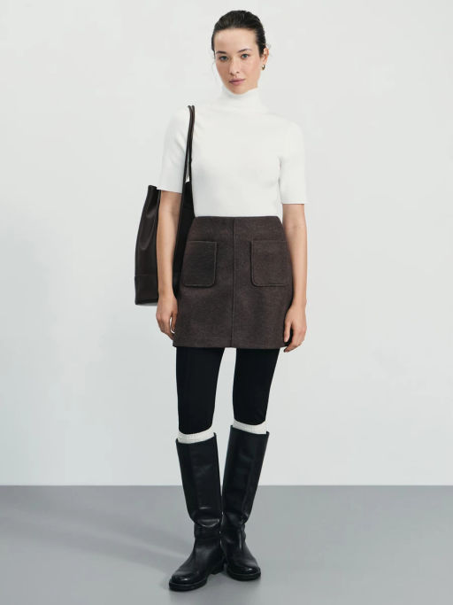 Юбка мини с вискозой / Zarina