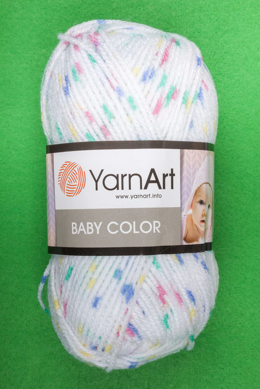 Беби колор (Bebe color) пряжаYarnArt 100%акрил 5x50г/150м Цвет:219