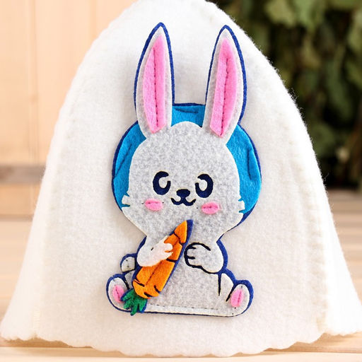 Шапка для бани с аппликацией Завтрак космонавта - Simaland фото 2