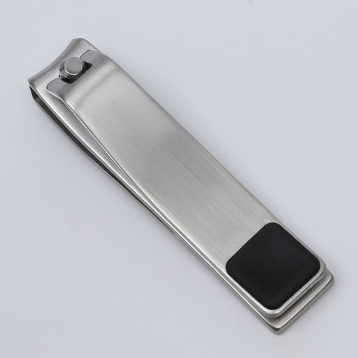 Кусачки книпсер маникюрные, с пилкой, прорезиненная ручка, 6 см