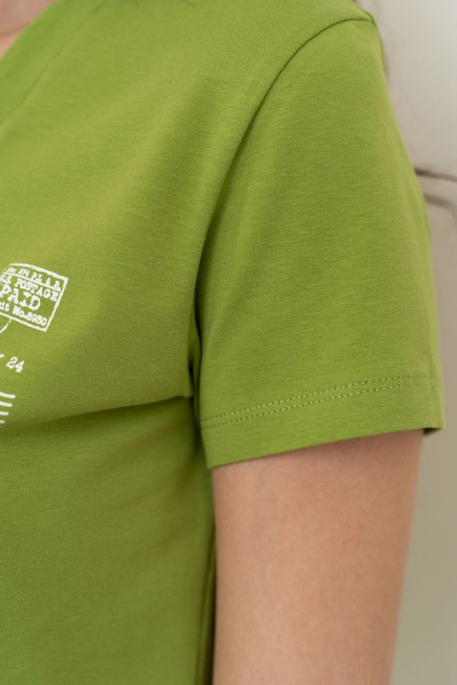 ФУТБОЛКА ЖЕНСКАЯ арт. 4114W-20066.1F-615.1189 - Almando melado фото 4