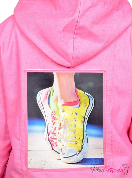 Парка Модель №1258 размеры 44-84 - Plusmoda фото 5