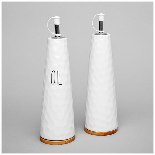 НАБОР ЕМКОСТЕЙ ДЛЯ МАСЛА И УКСУСА КОЛЛЕКЦИЯ KITCHEN 2 ПР. 6,5*23 СМ - Lefard фото 3