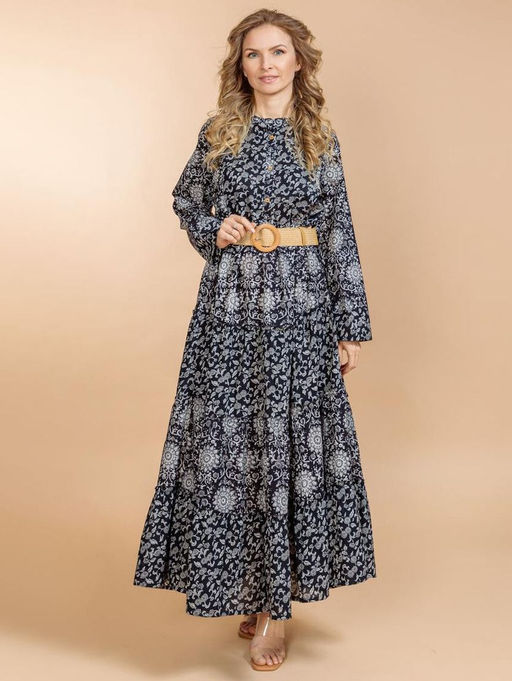 Платье (хлопок) №25-584-5 (Лето 2025)