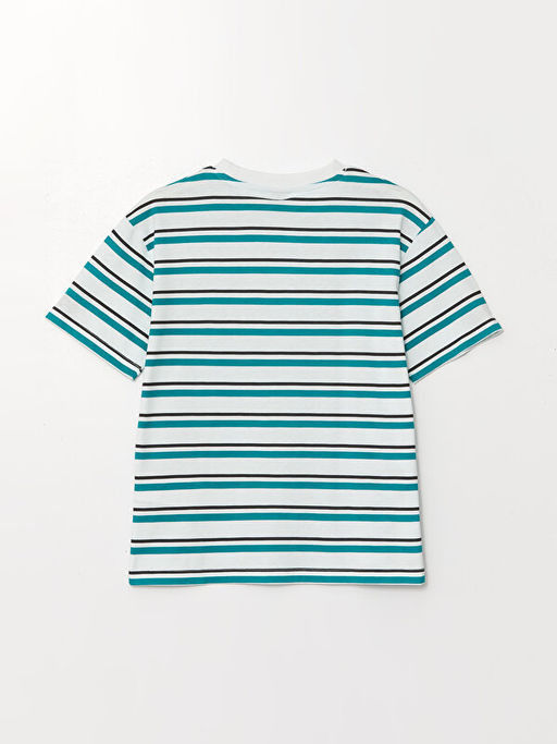 Rahat Kal?p Bisiklet Yaka Erkek ?ocuk Ti??rt - Waikiki фото 2