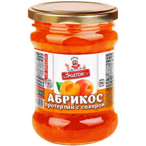 Ягода Абрикос протерт. 280г