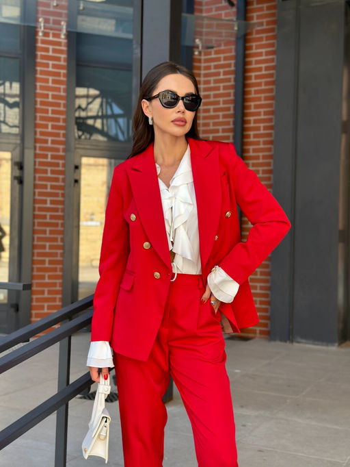 Жакет AURA 1113-176 красный фото 2