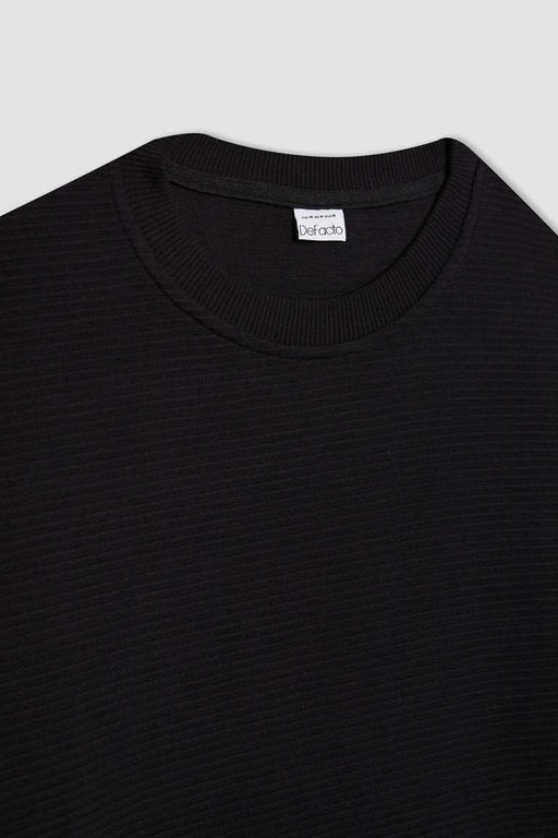 Базовая толстовка Comfort Fit - Defacto фото 10