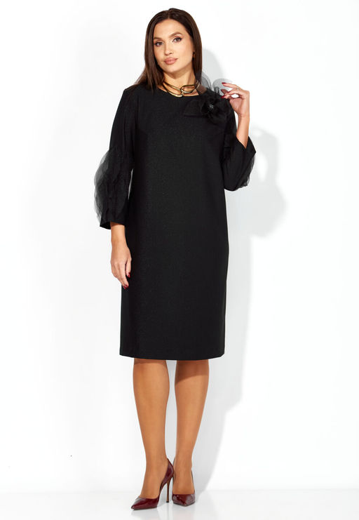 Платье ТАиЕР 1407 черный - Anelli фото 5