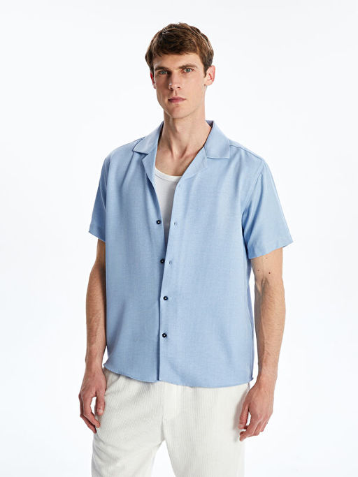 Regular Fit K?sa Kollu Erkek G?mlek