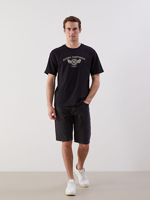 Bisiklet Yaka K?sa Kollu Erkek Ti??rt