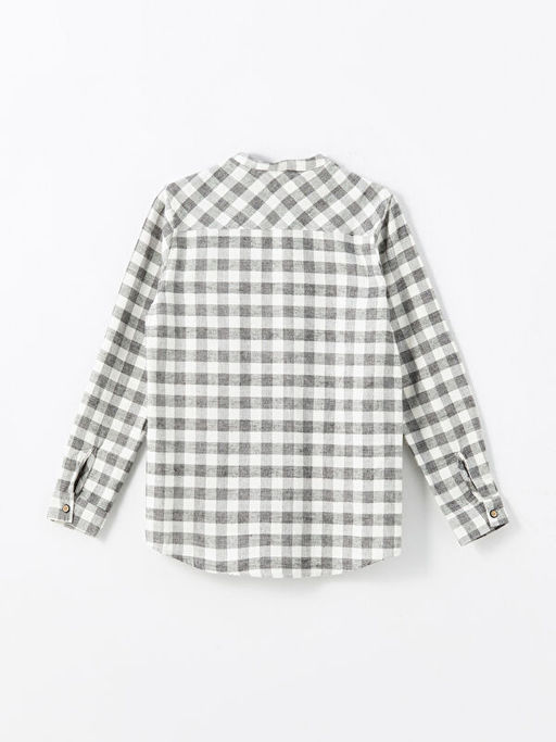 Ekose Erkek ?ocuk Oduncu G?mlek - Waikiki фото 3