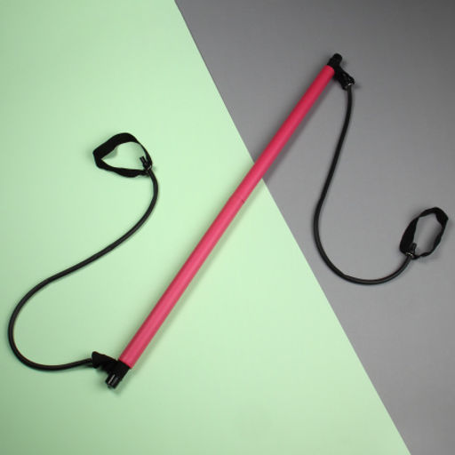 Палка гимнастическая Woohooo FlexiRod / 91х3.2cм / Эспандеры 75 см / WF91R / красный - Галеонтрейд фото 2