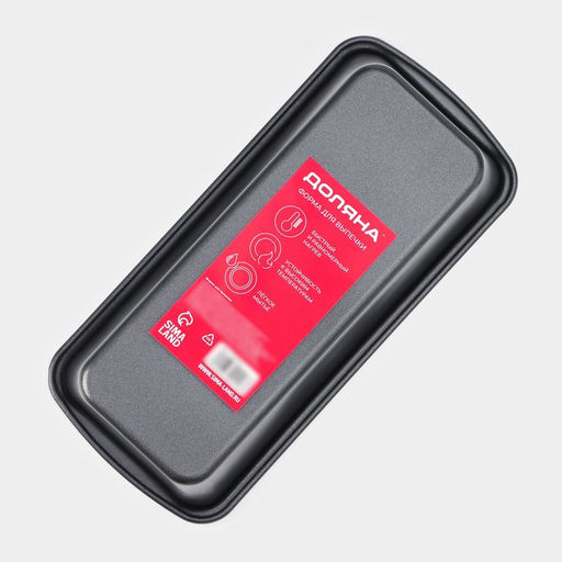 Форма для выпечки Доляна Жаклин, 22.5?10.5?5.5 см, антипригарное покрытие, чёрная  фото 5