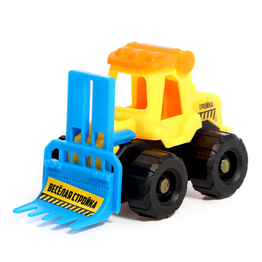 Набор тракторов Весёлая стройка, инерционные, в наборе 6 шт., цвет МИКС - Автоград фото 11