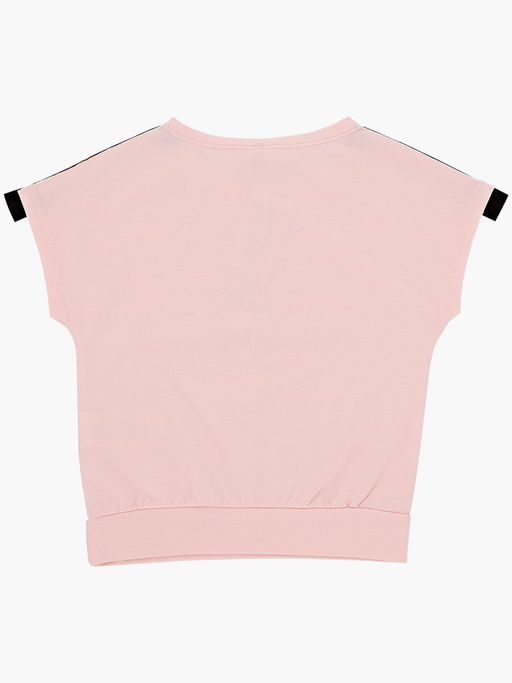 Футболка для девочки	 UD 6037 розовый - Mini maxi фото 5