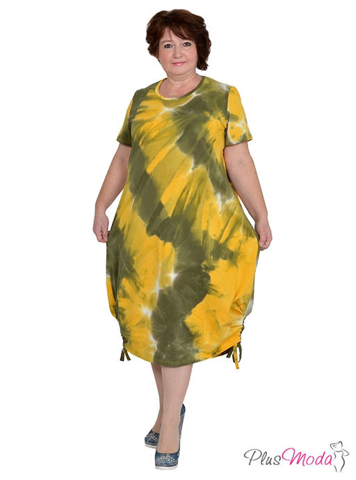 Платье Модель №861 размеры 44-84 - Plusmoda фото 3