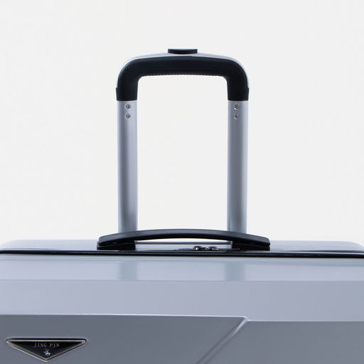 Чемодан большой 28, кодовый замок, цвет серебристый - Simaland фото 6