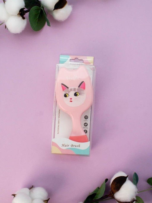 Расческа Hello cat, pink