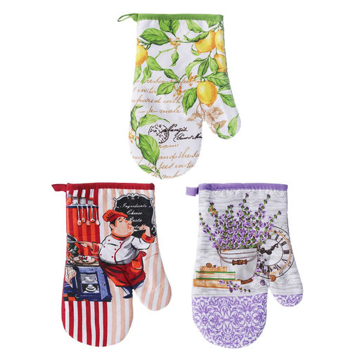 Прихватка-варежка PROVANCE Ассорти, полиэстр, 27 см арт. 493-086, 493-121,493-119,488-092